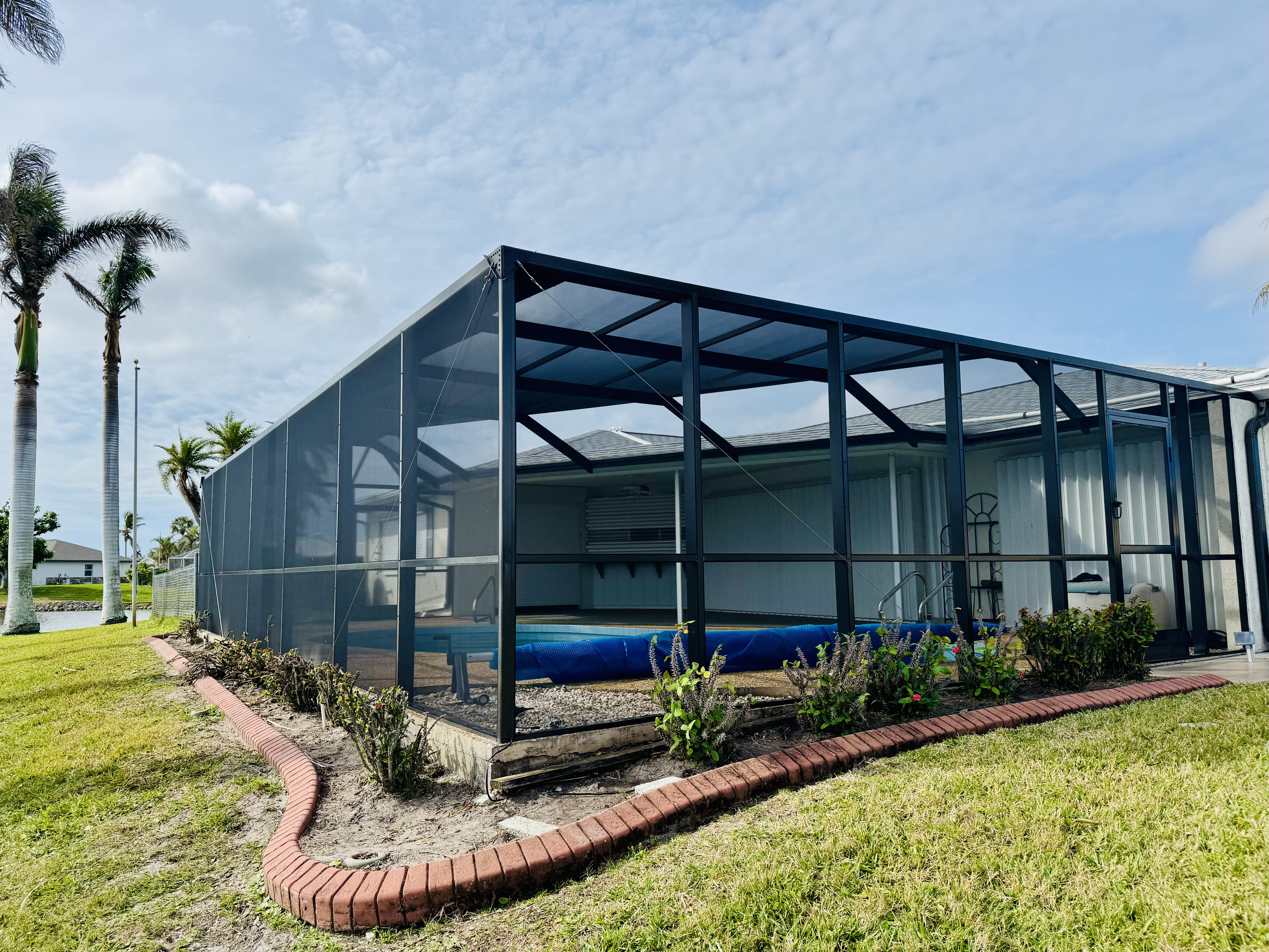 Construction project after